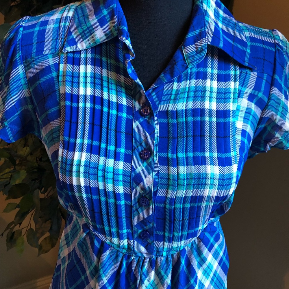 Checker blouse - Picture 4 of 5